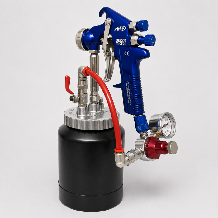 Máquina repaso gotelé con llave. Modelo BF DECO 6