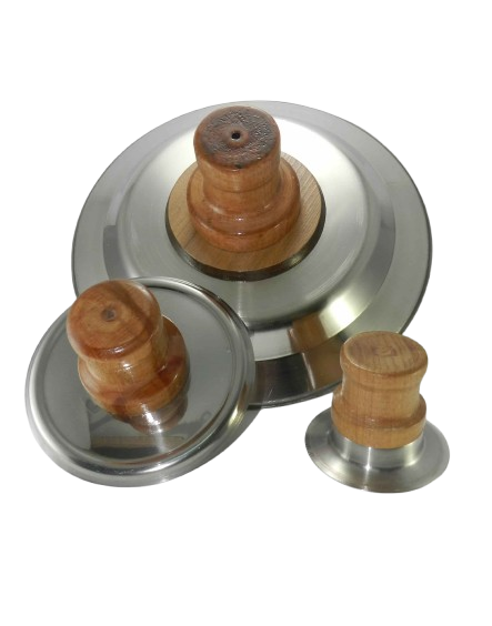 Cazoleta Redonda Acero Inox CA175 Kitomasgota - Eliminador de Gotelé sin Polvo – detalle 2